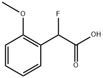 Benzeneacetic acid, α-fluoro-2-methoxy-