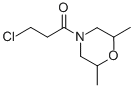 4-(3-chloropropanoyl)-2,6-dimethylmorpholine