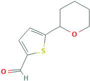 5-(tetrahydro-2H-pyran-2-yl)thiophene-2-carbaldehyde(SALTDATA: FREE)