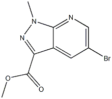 Methyl 5-bromo-1-methyl-1H-pyrazolo[3,4-b]pyridine-3-carboxylate