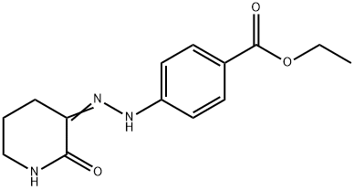 (E)-ETHYL 4-(2-(2-OXOPIPERIDIN-3-YLIDENE)HYDRAZINYL)BENZOATE