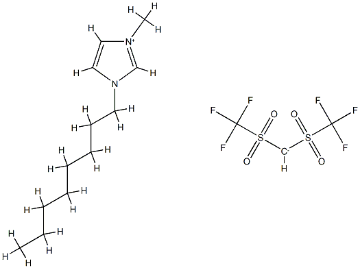 1-甲基-3-辛基-3-咪唑鎓二[(三氟甲基)磺酰基]亚甲盐