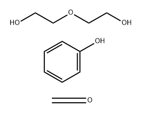 Formaldehyde, reaction products with diethylene glycol and phenol