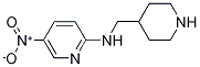 5-硝基-N-(4-哌啶基甲基)-2-吡啶胺