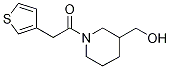 1-(3-HydroxyMethyl-piperidin-1-yl)-2-thiophen-3-yl-ethanone, 98+% C12H17NO2S, MW: 239.34