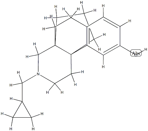 3-(Cyclopropylmethyl)-1,2,3,4,5,6-hexahydro-4a,10b-propanobenz[f]isoquinolin-9-ol