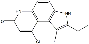 9-chloro-2-ethyl-1-methyl-3H-pyrrolo[3,2-f]quinolin-7(6H)-one