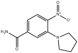 Benzamide, 4-nitro-3-(1-pyrrolidinyl)-