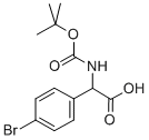 2-(Boc-氨基)-2-(4-溴苯基)乙酸