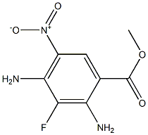 Benzoic acid, 2,4-diamino-3-fluoro-5-nitro-, methyl ester