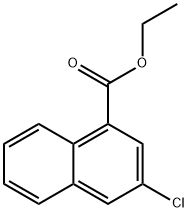 1-Naphthalenecarboxylic acid, 3-chloro-, ethyl ester