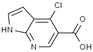 Acide 4-chloro-1H-pyrrolo[2,3-b]pyridine-5-carboxylique