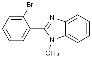 1-甲基-2-邻溴苯基苯并咪唑