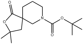 2-Oxa-7-azaspiro[4.5]decane-7-carboxylic acid, 3,3-diMethyl-1-oxo-, 1,1-diMethylethyl ester