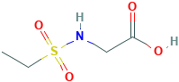 [(ETHYLSULFONYL)AMINO]ACETIC ACID