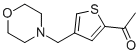 1-[4-(MORPHOLIN-4-YLMETHYL)-2-THIENYL]ETHANONE