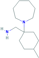C-(1-Azepan-1-yl-4-methyl-cyclohexyl)-methylamine