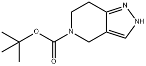 叔丁基-6,7-二氢-2H-吡唑并[4,3-C]吡啶-5(4H) - 甲酸叔丁酯