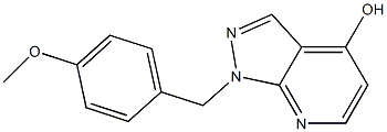 1H-Pyrazolo[3,4-b]pyridin-4-ol, 1-[(4-Methoxyphenyl)Methyl]-