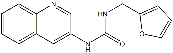 1-(furan-2-ylmethyl)-3-quinolin-3-ylurea