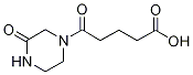 5-oxo-5-(3-oxopiperazin-1-yl)pentanoic acid