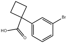 1-(3-溴苯基)环丁烷-1-羧酸