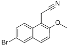 2-(6-BROMO-2-METHOXY-1-NAPHTHYL)ACETONITRILE