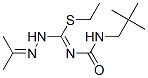 N-[[(2,2-Dimethylpropyl)amino]carbonyl]-2-(1-methylethylidene)hydrazinecarbimidothioic acid ethyl ester