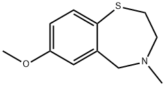 7-甲氧基-4-甲基-2,3,4,5-四氢苯并[F][1,4]硫氮杂卓