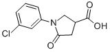 1-(3-氯苯)-5-氧代吡咯烷-3-羧酸