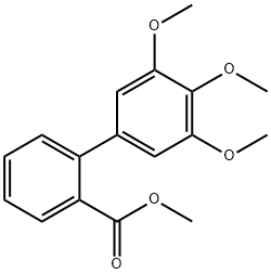 [1,1'-Biphenyl]-2-carboxylic acid, 3',4',5'-trimethoxy-, methyl ester