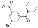 N,N-二乙基-3-溴-5-硝基苯甲酰胺