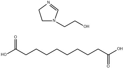 Decanedioic acid, compd. with 4,5-dihydro-2-nortall-oil alkyl-1H-imidazole-1-ethanol