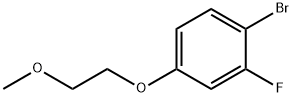 Benzene, 1-bromo-2-fluoro-4-(2-methoxyethoxy)-