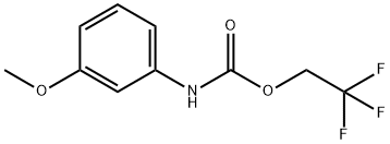 Carbamic acid, N-(3-methoxyphenyl)-, 2,2,2-trifluoroethyl ester