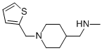 4-[(Methylamino)methyl]-1-(thien-2-ylmethyl)piperidine 97%