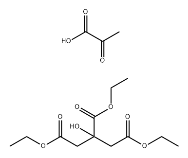 1,2,3-Propanetricarboxylic acid, 2-hydroxy-, triethyl ester, reaction products with pyruvic acid, neutralized