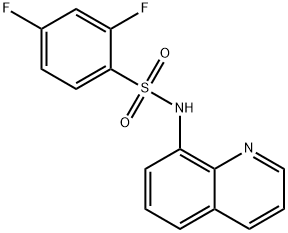 2,4-二氟-N-8-喹啉基苯磺酰胺