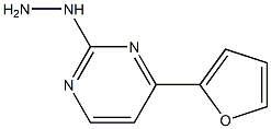 4-(2-furanyl)-2-hydrazinylPyrimidine