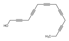 2,5,8,11,14-Heptadecapentayn-1-ol