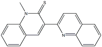 1-methyl-3-quinolin-2-ylquinoline-2-thione