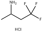 2-Butanamine, 4,4,4-trifluoro-, hydrochloride (1:1)