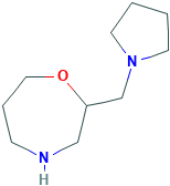 2-(1-pyrrolidinylmethyl)-1,4-oxazepane(SALTDATA: FREE)