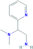 N~1~,N~1~-dimethyl-1-pyridin-2-ylethane-1,2-diamine(SALTDATA: 0.2H2O)