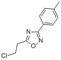 1,2,4-OXADIAZOLE, 5-(2-CHLOROETHYL)-3-(4-METHYLPHENYL)-