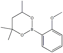 2-(2-Methoxyphenyl)-4,4,6-trimethyl-1,3,2-dioxaborinane