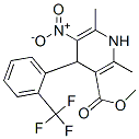 1,4-DIHYDRO-2,6-DIMETHYL-5-NITRO-4-(2-[TRIFLUOROMETHYL]PHENYL)PYRIDINE-3-CARBOXYLIC ACID METHYL ESTER