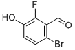 6-bromo-2-fluoro-3-hydroxybenzaldehyde