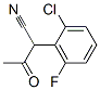 acetyl(2-chloro-6-fluorophenyl)acetonitrile