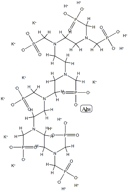 octapotassium octahydrogen [ethane-1,2-diylbis[[(phosphonatomethyl)imino]ethane-2,1-diyl[(phosphonatomethyl)imino]ethane-2,1-diylnitrilobis(methylene)]]tetrakisphosphonate